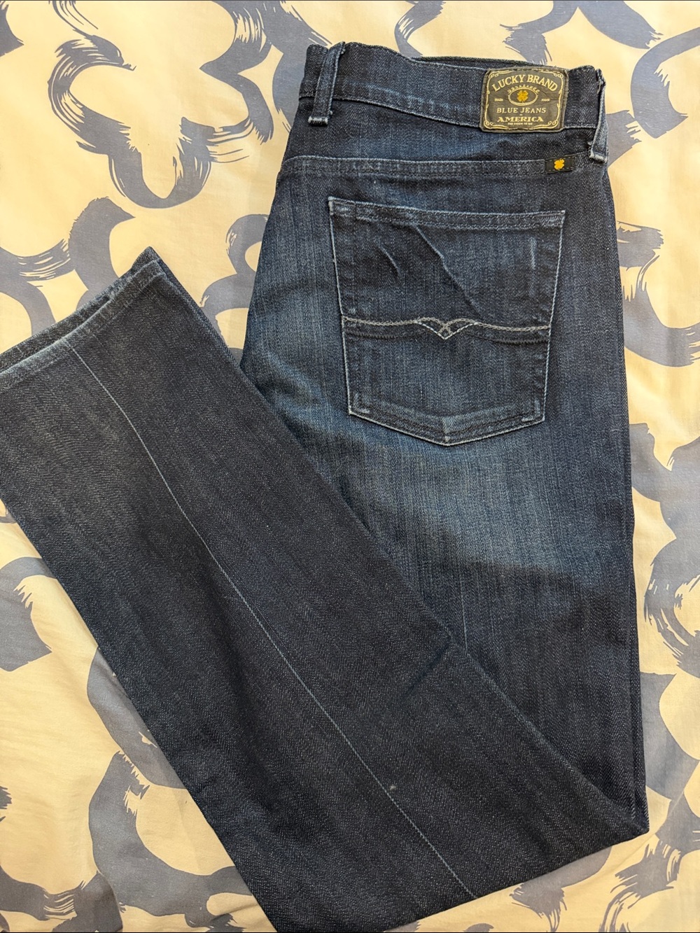 Lucky Brand Sweet N Straight Indigo Straight-Leg Jeans